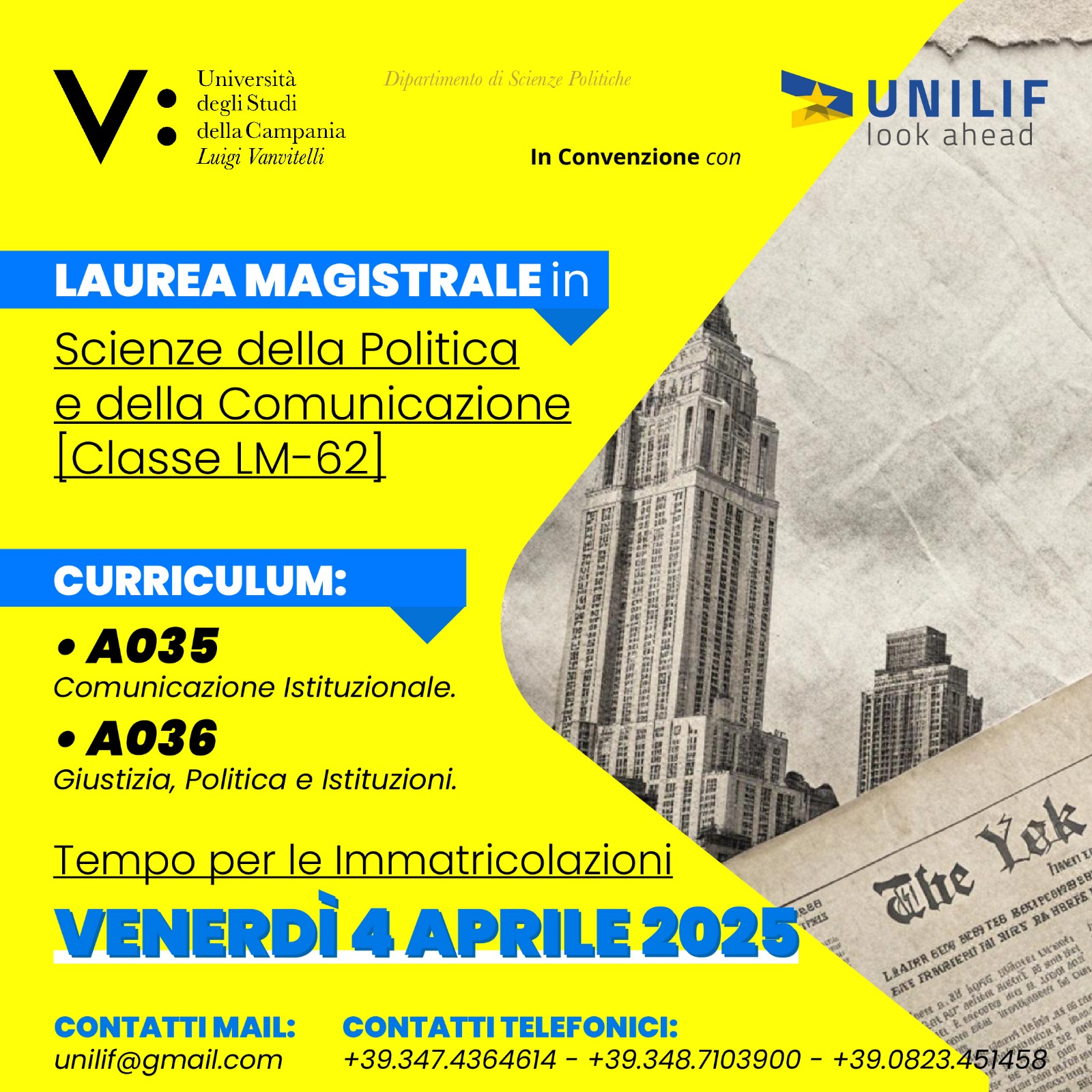 Scienze della Politica e della Comunicazione